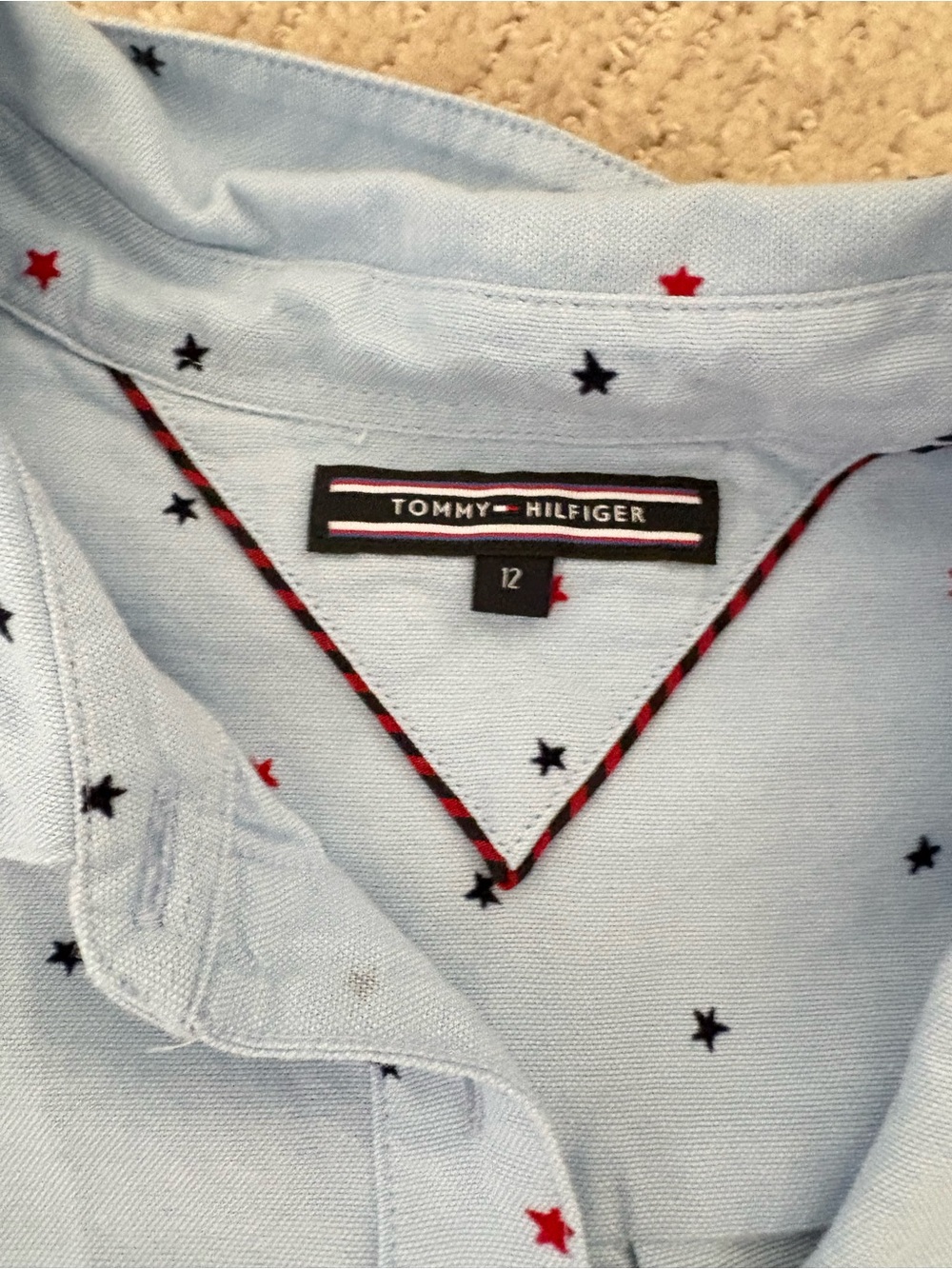 Tommy Hilfiger Button-Down 100% Cotton - Picture 3 of 3